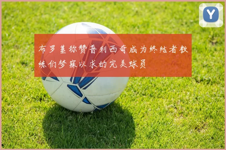 布罗基称赞普利西奇成为终结者教练们梦寐以求的完美球员